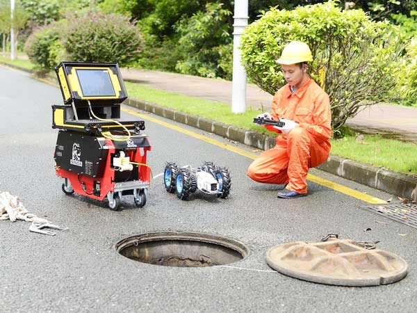 德清管道机器人检测